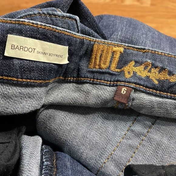 KUT Bardot cropped skinny boyfriend jeans size 6 - Picture 9 of 10